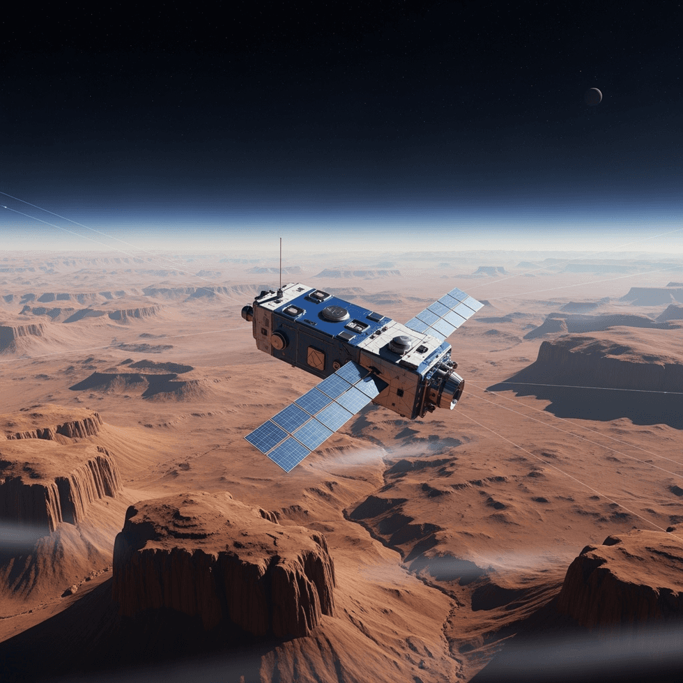 Mars telecommunications orbiter