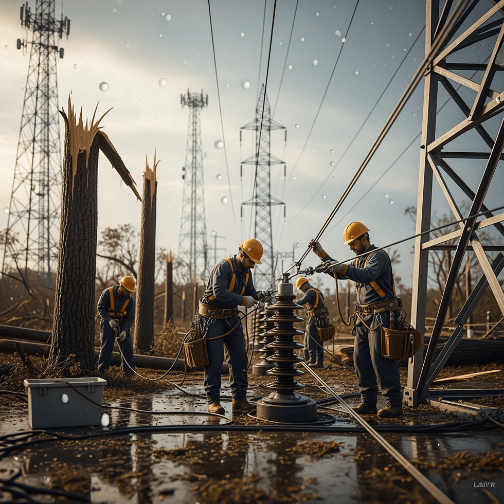 utility repair crews